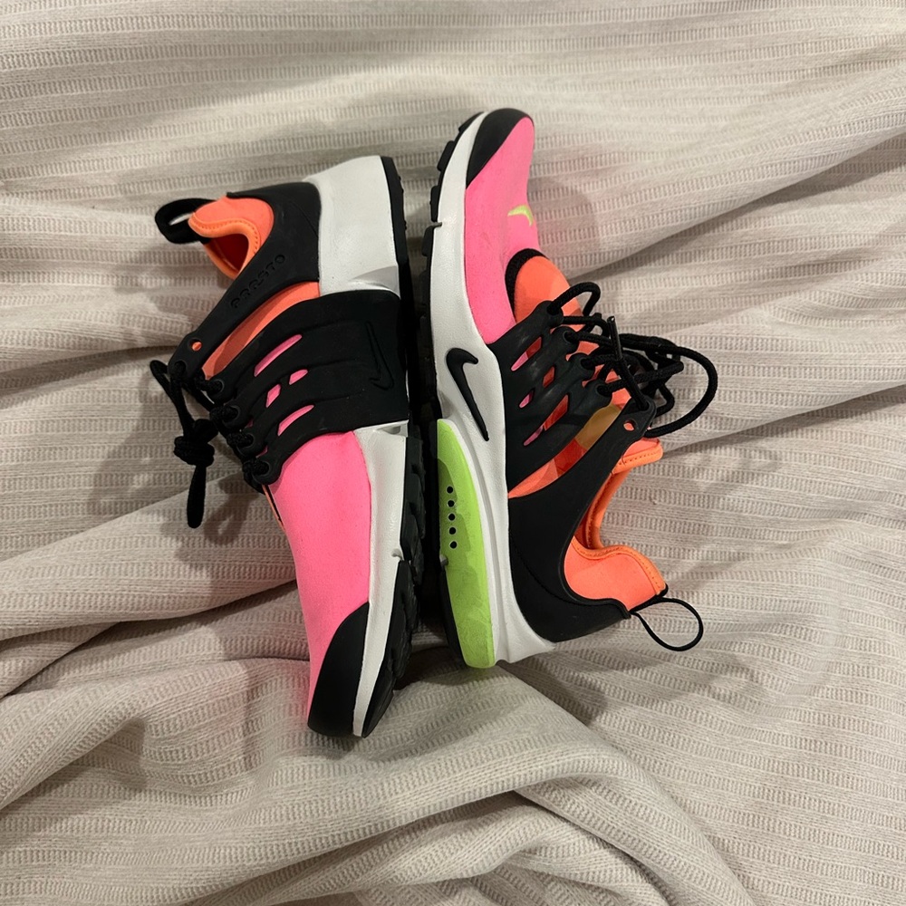 Nike Bright Pink and Neon Orange Shoes